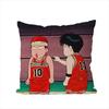 Anime SSlam Dunks Pillow Case For Car Sofa Decorative Home Doublesided Print Plush Square Throw Pillow Cushion Cover