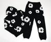 Men's Fashion High Street Foam Printed Hoodie & Sweatpants Set