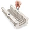FlexiSPACE 899484 Plastic Lidded Bin - TESCOMA - 18.5x14.8 Cm - Non-slip Feet - 3-Year Warranty