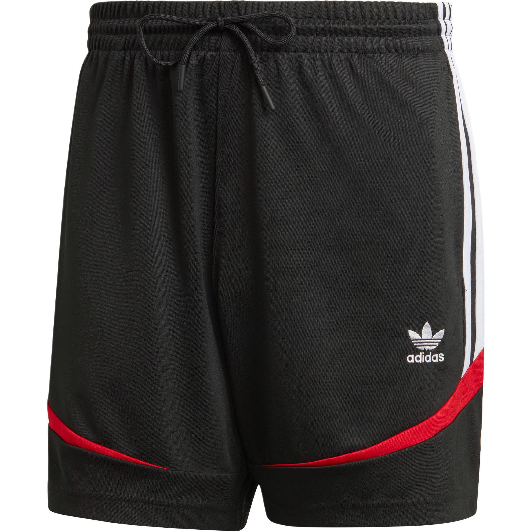 adidas Originals Archive Short Black White Red Men IX9642 XS