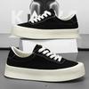 2025 Herren Übergröße Canvas Vulkanisierter Gummi Weiche Sohle Flacher Absatz Low Top Runde Zehenkappe Neue Hochwertige Schuhe für Alle Vier Jahreszeiten
