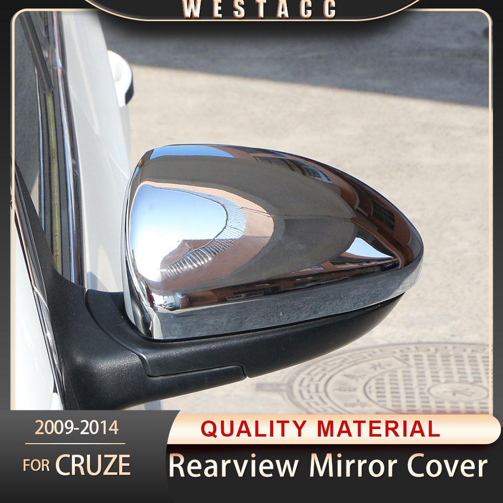 2 Stücke Chrom Auto Rückspiegel Abdeckung Schutz Aufkleber für Chevrolet Chevy Cruze 2009 - 2014 Seitenspiegel Dekoration