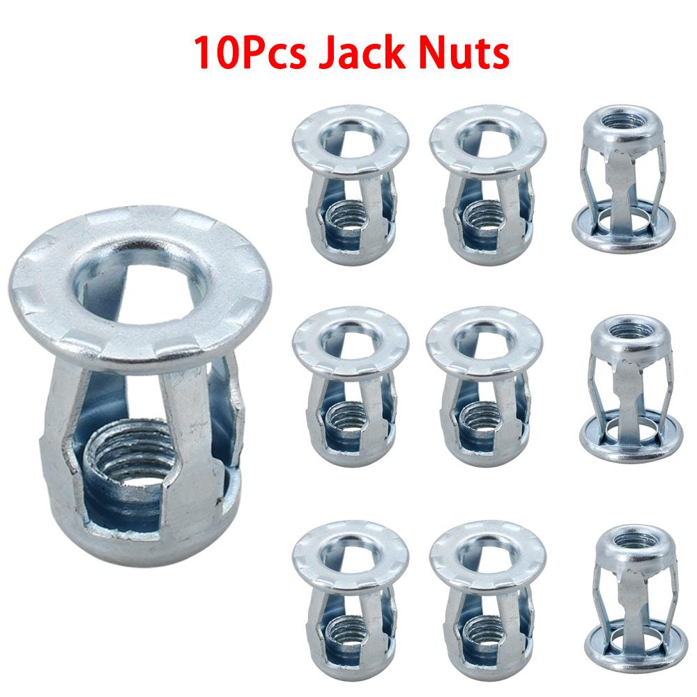 M4 M5 M6 M8 Petal Shape Metal Nut Expansion Screw Molly Jack Nuts Jacknut License Plate Fix Panel Clamp Lock Rivet Nut Rivetnut
