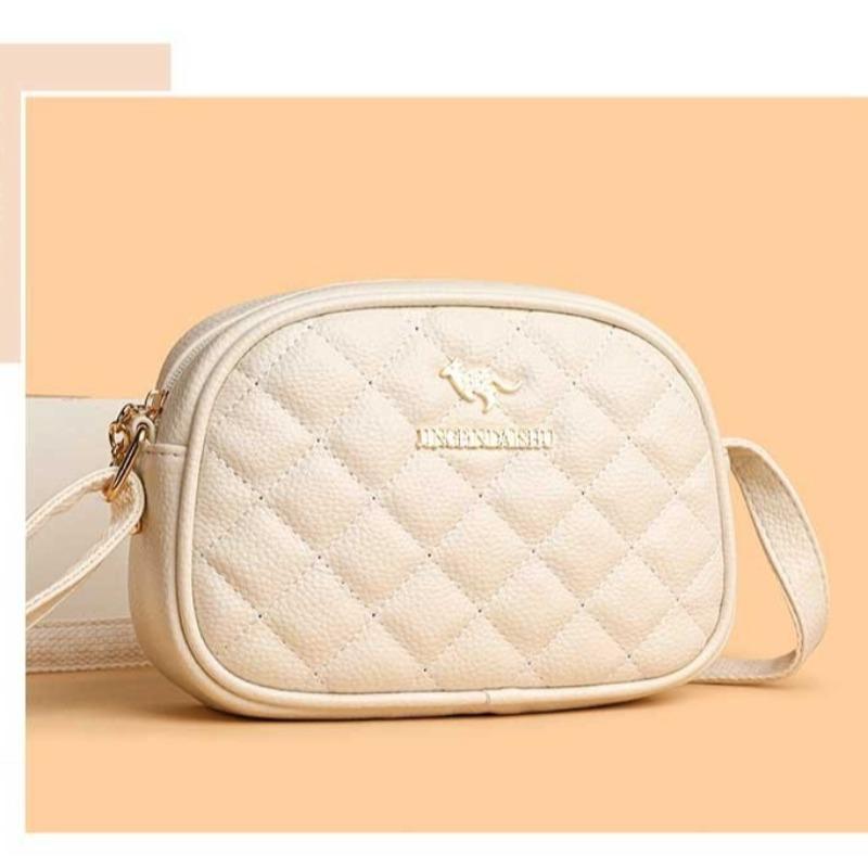 Elegant Mini Quilted Handbag Women Adjustable Strap Shoulder Bag Small Crossbody Bag for Work Fashion Crossbody Bag Women's Daily Use
