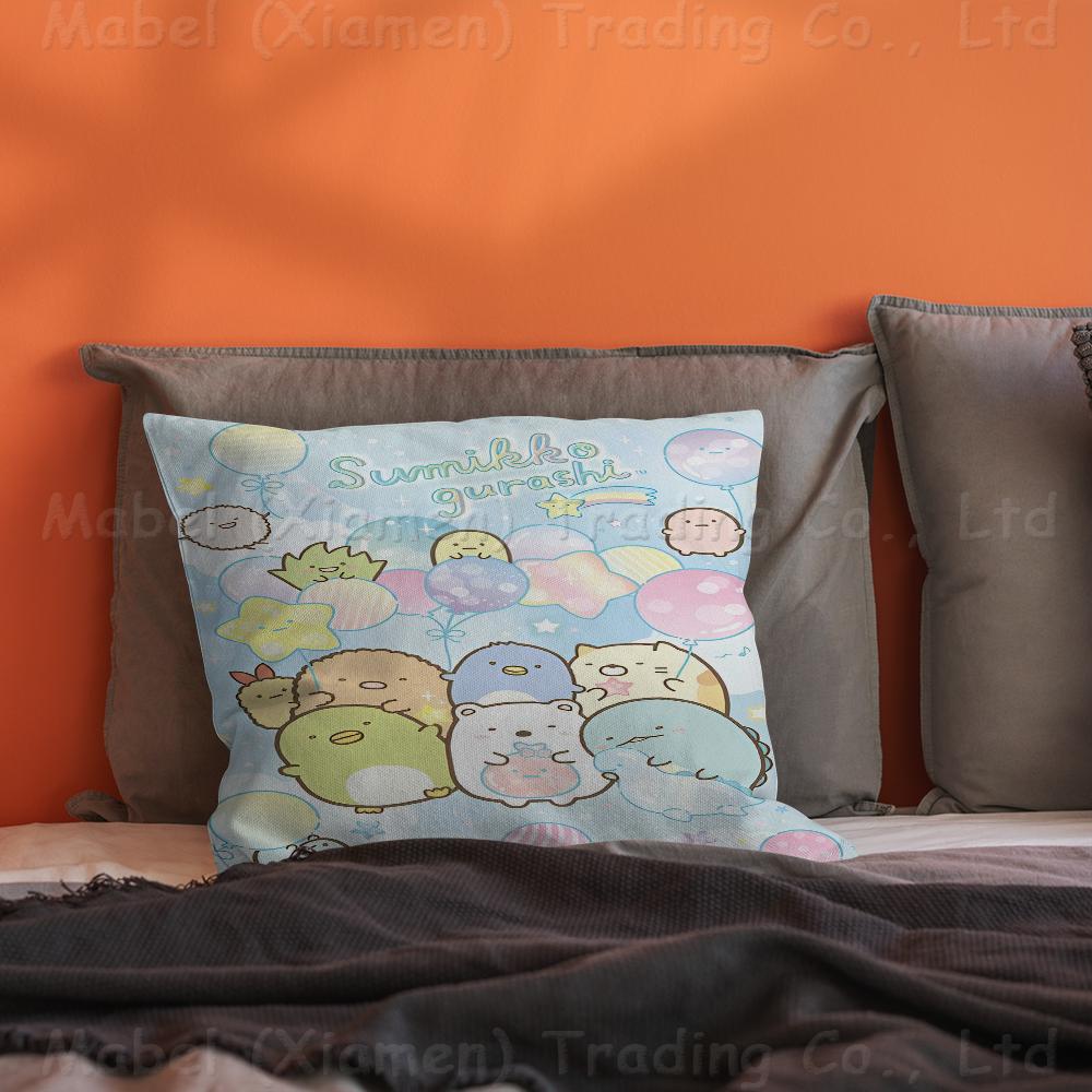 Japan Anime Sumikko Gurashi Pillow Gift Home Office Decoration Pillow Bedroom Sofa Car Cushion CoverPillow Case
