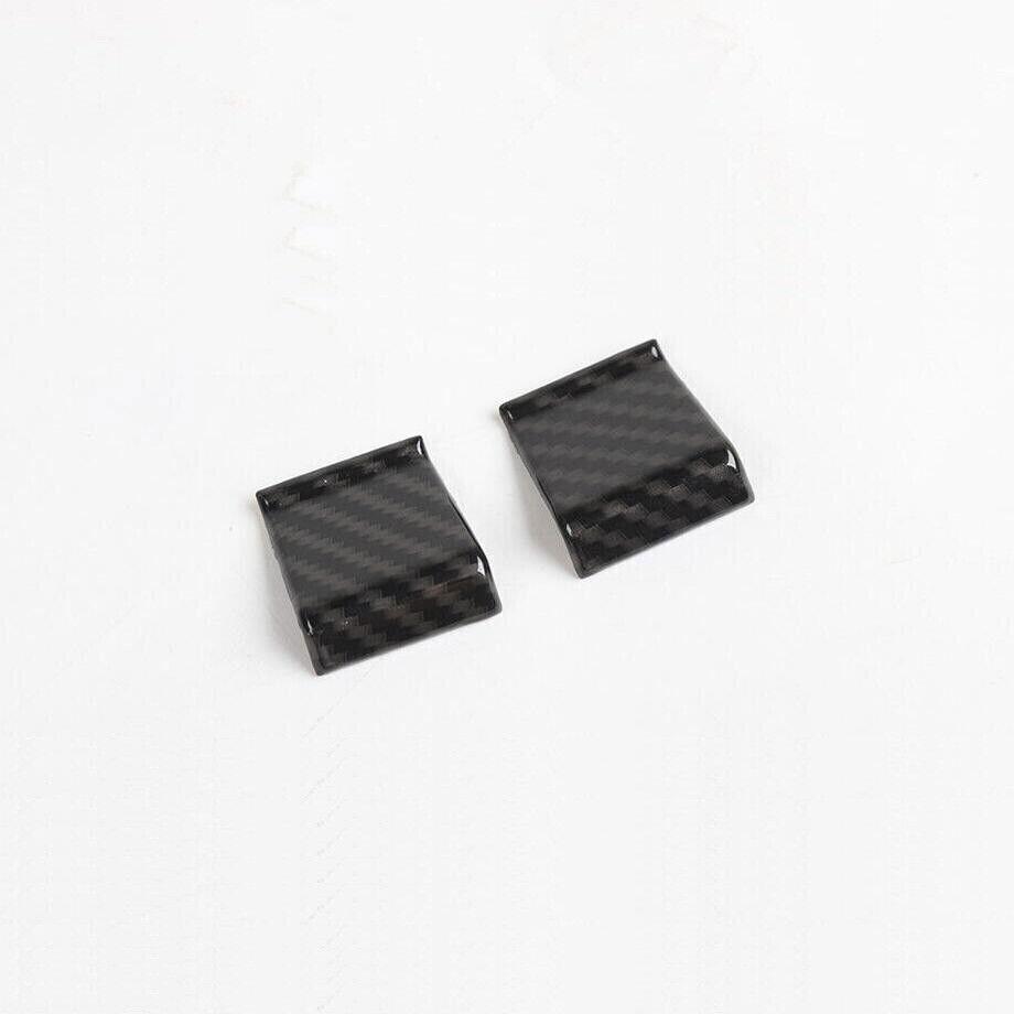 For 18- Jeep Wrangler JL ABS Carbon Car Window Lift Switch Button Cover Trim