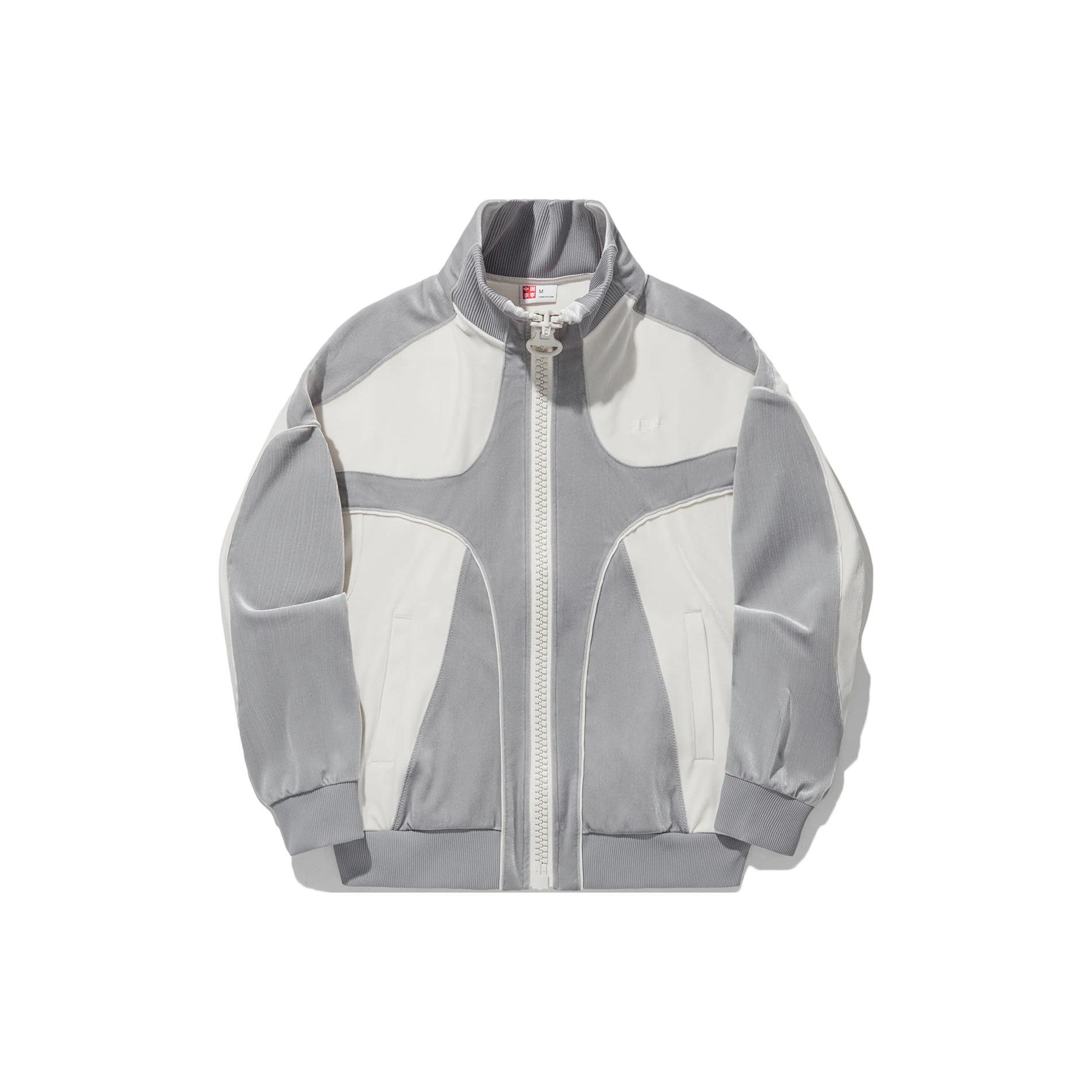 

Li-Ning Women s Sportswear Series Stand Collar Jacket Off-White AFDU268-3 M