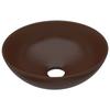 VidaXL Lavabo de Salle de Bain Vasque à Poser de Toilette Lave-mains de Cuisine Salle Cosmétique Maison Intérieur Céramique 146984