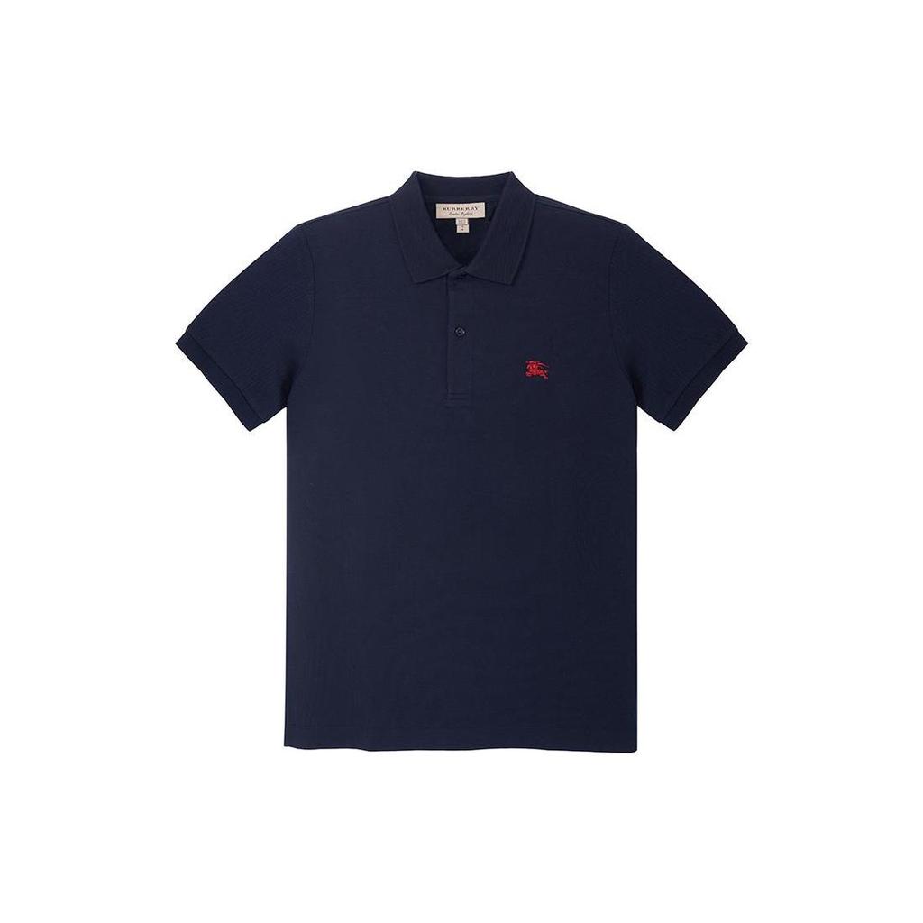 Burberry Oxford Logo Embroidered Polo 80362481