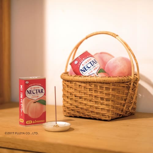 Kameyama Fujiya Nectar Mini Incense Sticks, Approx. 50g, Approx. 180 Sticks, Collaboration Incense