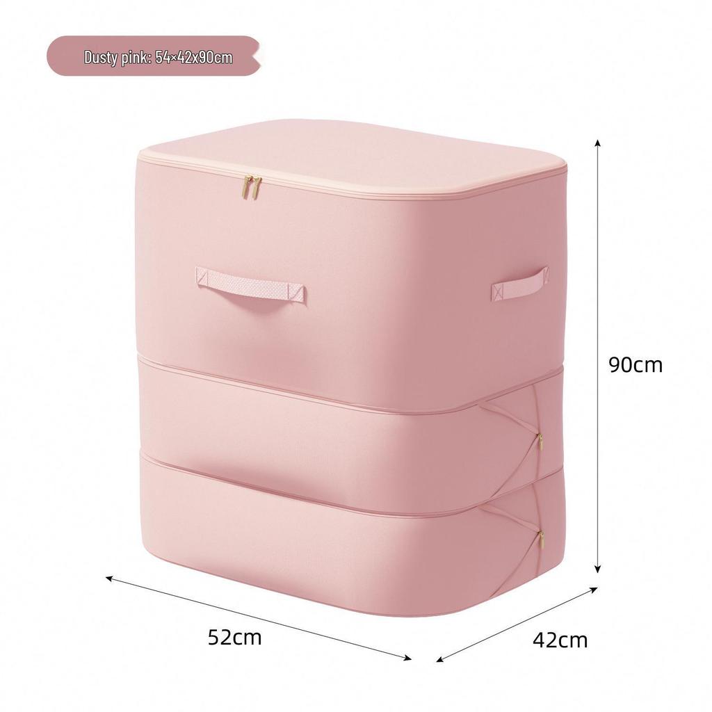 See-through Down Jacket Storage Bag: Large Capacity Vacuum-Pack for Travel & Moving