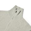 Starryeyed Boucle Two-Way Zip-Up Knit (Gray)
