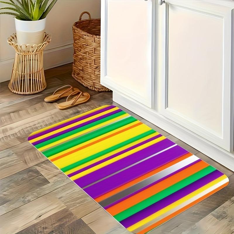 1 ks Kuchyňský koberec Butterfly Bloom Haven Protiskluzová rohožka ke dveřím Pop design Koupelnový kobereček Koberec pro Domov K umyvadlu Prádelna Dekor