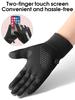 Autumn/Winter Outdoor Cycling Gloves-Fitness & Running Gloves, Warm, Touchscreen-Resistant, Waterproof, Motorcycle Gloves