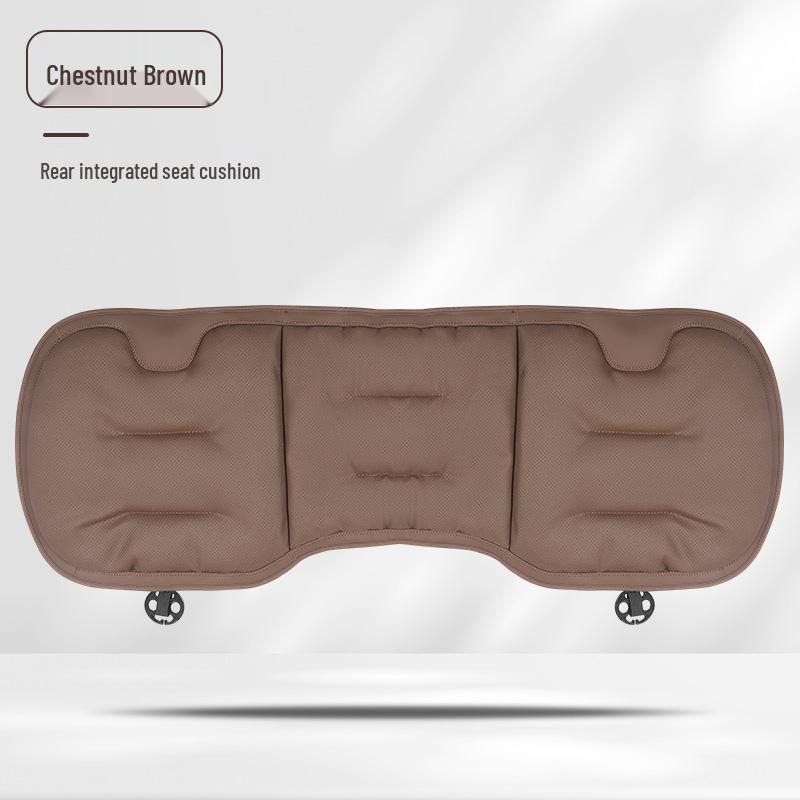 Xiaomi Ventilated All-Season Car Seat and Lumbar Support Cushions for Mercedes-Benz and BMW, with Integrated Rear Seat Trim.