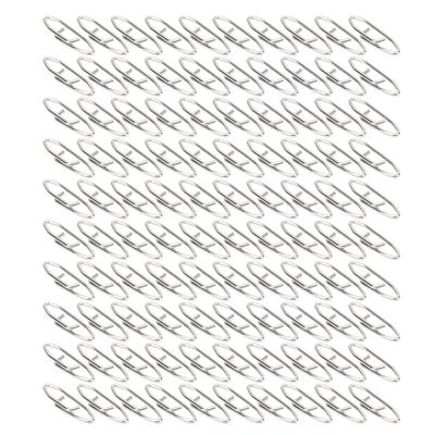 100 stuks Visgerei Power Clips Roestvrij Staal Snelwissel Snelheidsclips Connector S