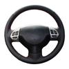 DIY Custom Steering Wheel Cover For Mitsubishi Lancer EX 10 Lancer X Outlander ASX Colt Pajero Sport Braid For Steering