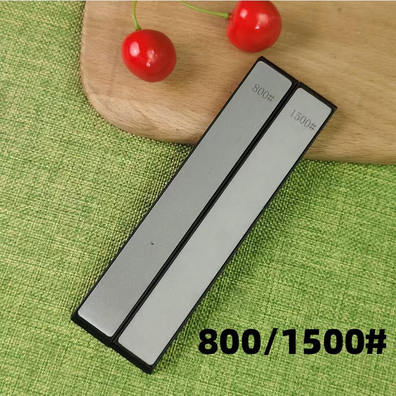 Diamond Golden Knife Sharpening Stones,Knife Sharpener Fixed-Angle Kit, Professional Whetstone Set with Base Household Whetstone