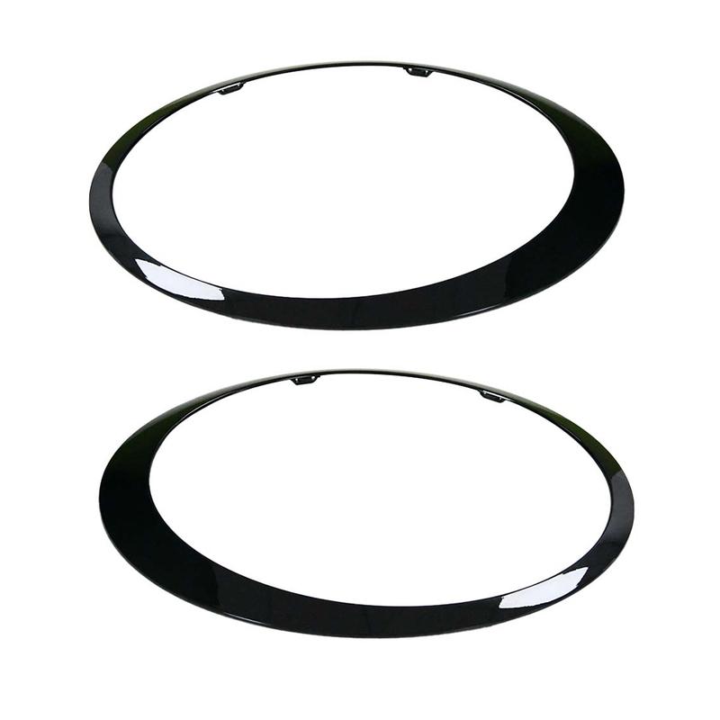 51137149905 1Pair Car Headlight Ring Bezel Trim Surround Cover For BMW Mini Cooper S R55 R56 R57 Clubman 2007-2015 51137149906