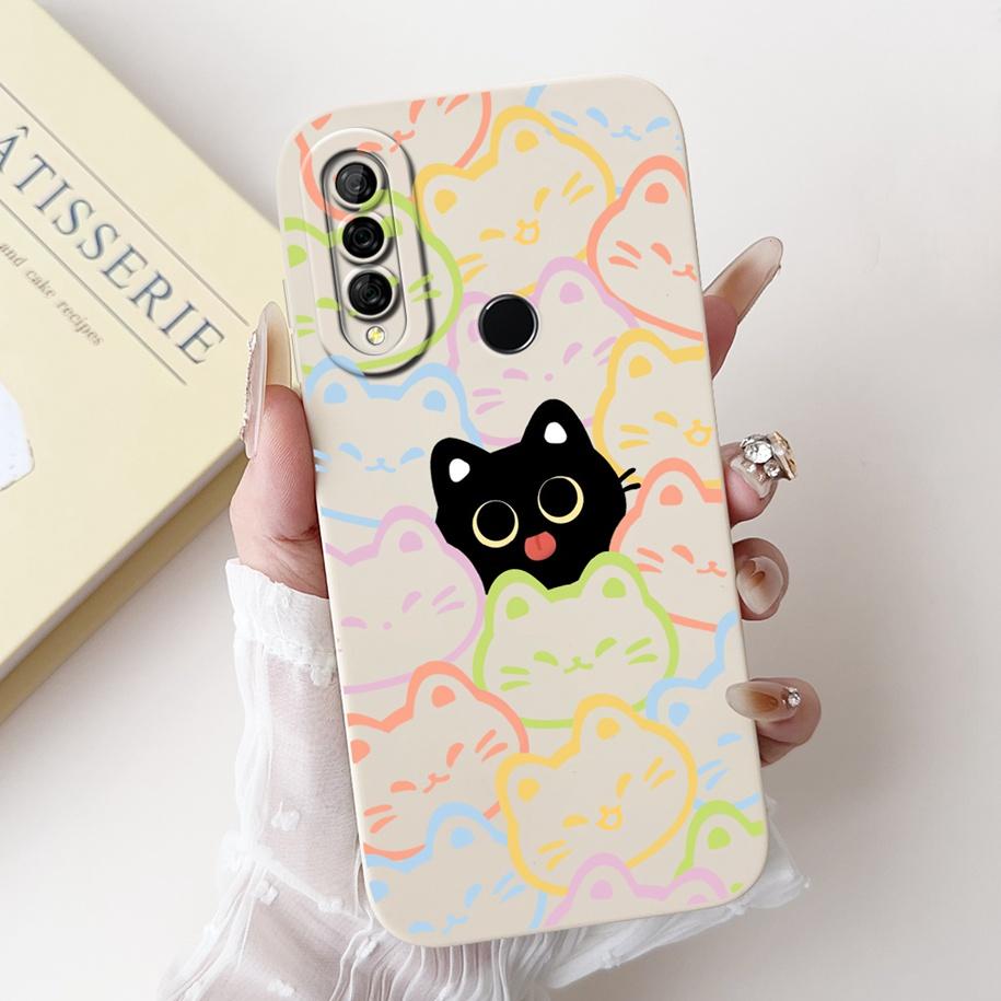 For Huawei P30 Lite Case MAR-LX1A MAR-LX2 Cover Cute Panda Rabbit Soft Silicone Phone Case For Huawei P30Lite Nova 4e Fundas New