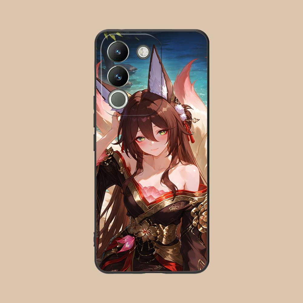 HSR Fugue Matte TPU Mobile Phone Case for VIVO V60 V50 V40 V30 V29 V27 V25 V23 Pro Lite 5G Colorful Printing Cover