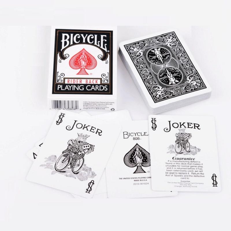 Cartes à jouer pour cavalier de vélo, jeu d'indexation Standard USPCC, tours de magie