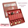 Santa Claus Creative Stainless Steel Spoon and Fork Gift Set