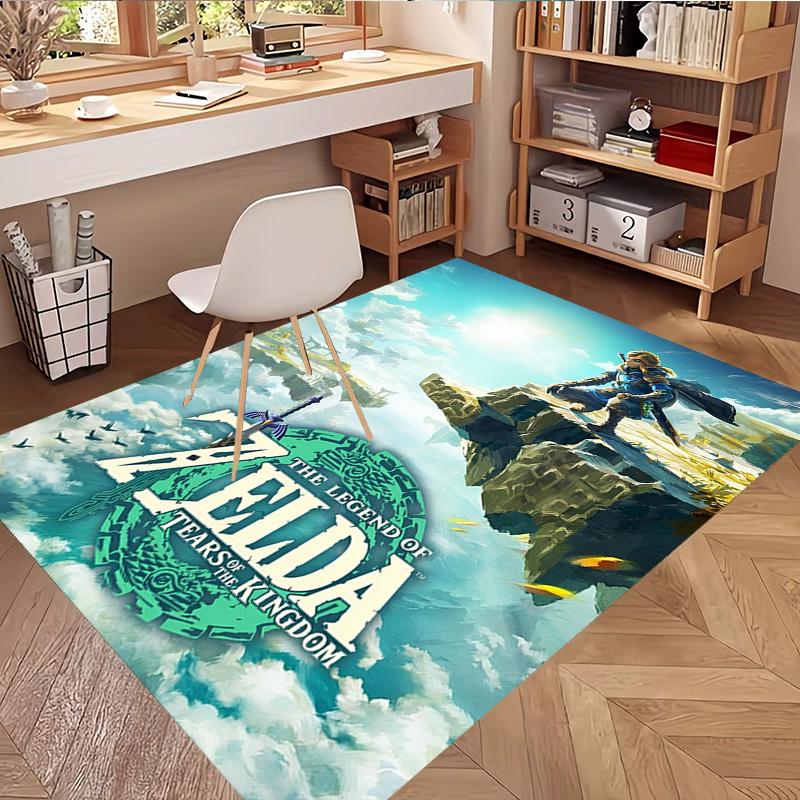 Video Games Print Rug, Washable Floor Carpet, For Entryway Dorm Laundry Room Office Study, Home Decor Birthday Christmas Gift