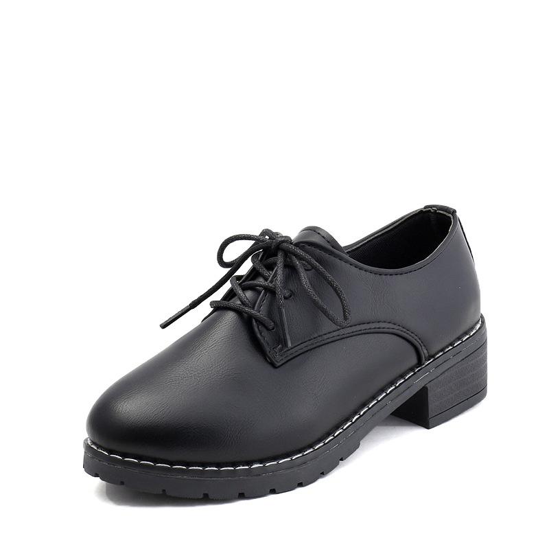 

Модні жіночі лофери Осінні нові туфлі на підборах у британському стилі Лоліта на низьких підборах Mary Jane Jk Формене взуття для відпочинку Щоденне взуття для поїздок 35