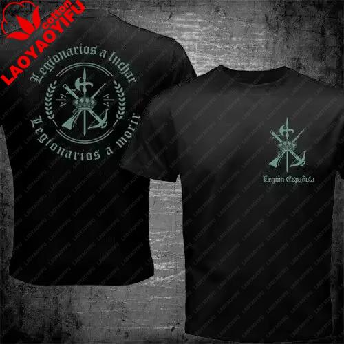 Legione Straniera Spagnola Spagnola Espanola Tercio Esercito Militare T-shirt Estiva Cotone Manica Corta Girocollo Unisexs T-shirt Nuova S4xl