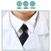 Costume Docteur Infirmière Garçons Filles Blouse de Laboratoire Enfant Déguisement Jeu de Rôle