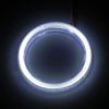 1 Çift Otomatik Halo Halkalar COB Çipli Far DRL LED Motosiklet Araba İçin 60mm
