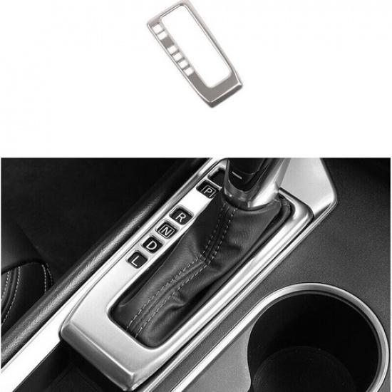 For Nissan Altima - Steel Silver Central Console Gear Shift Frame Trim