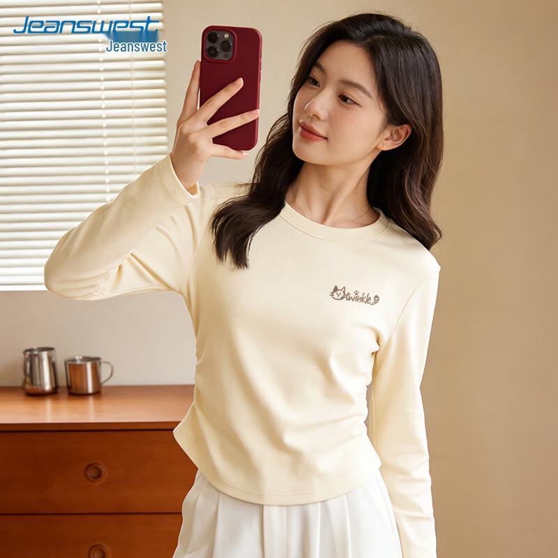 

Jeanswest Women s Sparkling Kitten Long-Sleeve T-Shirt S