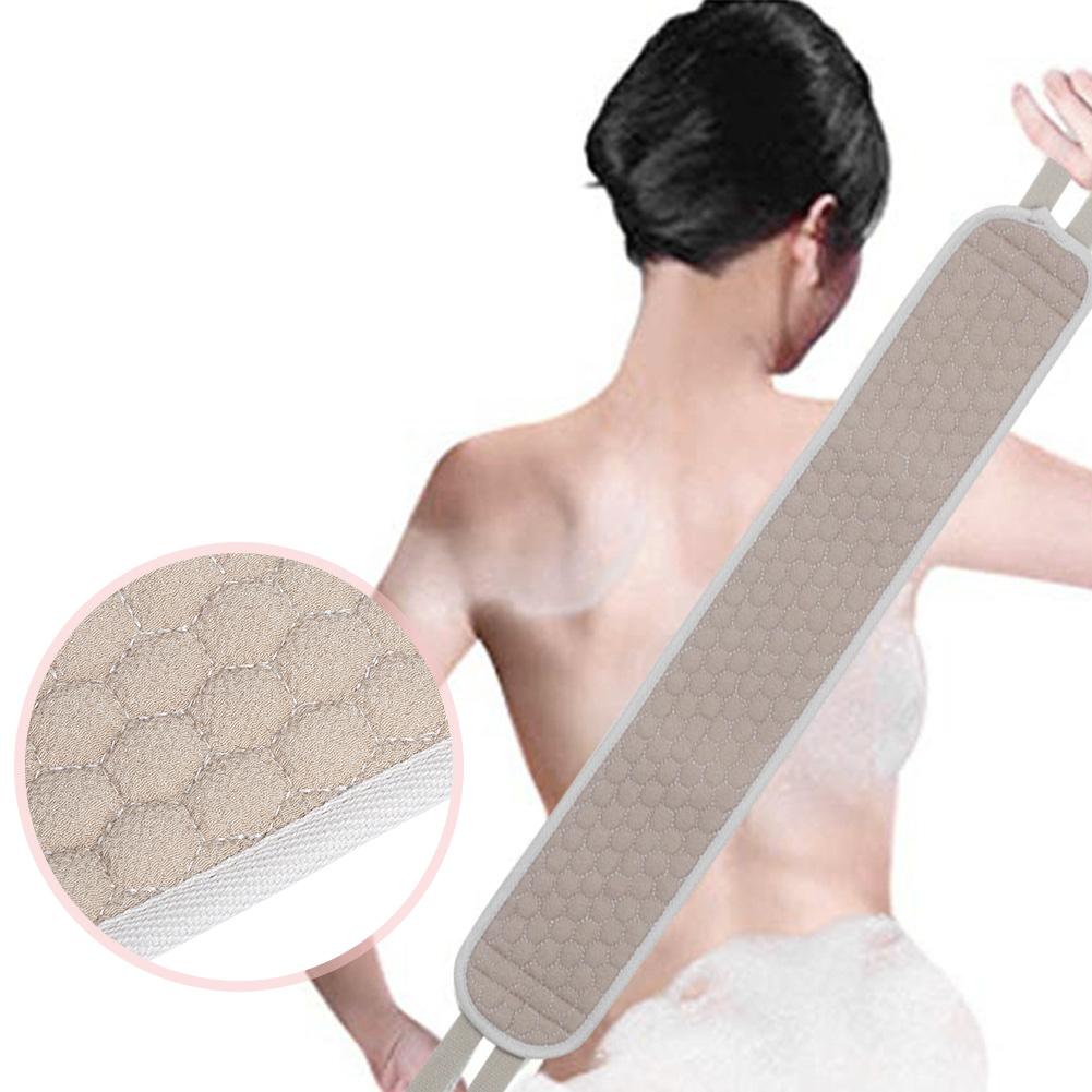 Baderomsklut Myk Dusj Ryggskrubb Eksfolierende Trekkstropp Badeverktøy