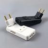 EU Plug Adapter 4 in 1 Wall Outlet Extension – 180° Rotating Portable Power Converter