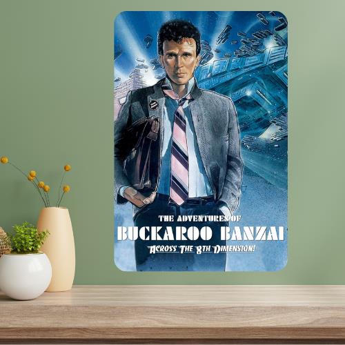 Adventures of Buckaroo Banzai Classic Movie Metal Poster Sign 20x30cm（7.8x11.8inch）