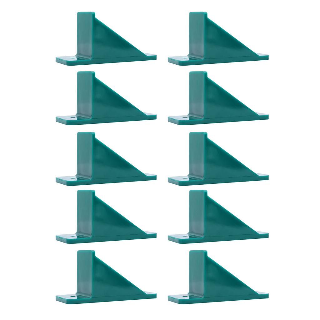 10 Pack Metal Roofs Snow Guards with Sealing Washers Screws Roof Snow Stops for RV Trailer