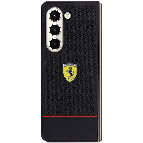 Ferrari Fehczfd5Psek Z Fold5 F946 Czarny/Black Hardcase Perforated Line
