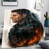 Supernatural Brothers Print Flannel Blanket,High Quality Comfortable for All Seasons,Home Decor,Warmth and Comfort,Perfect for Christmas Gifts