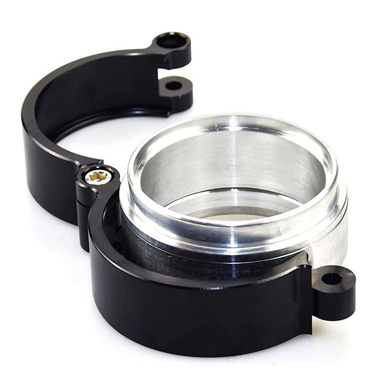 Pinless HD For Intercooler Pipe Throttle Clamp 3Inch Aluminum Quick Release V Band Clamp 32516 Silver Black