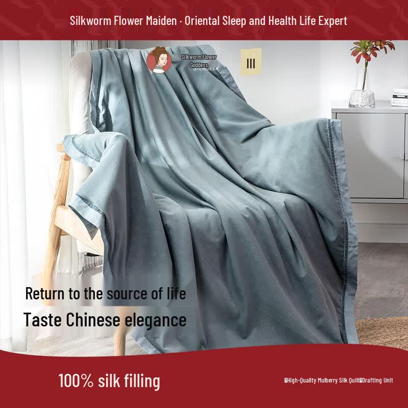 SILKUEEN Queen Tussah Silk Quilt
