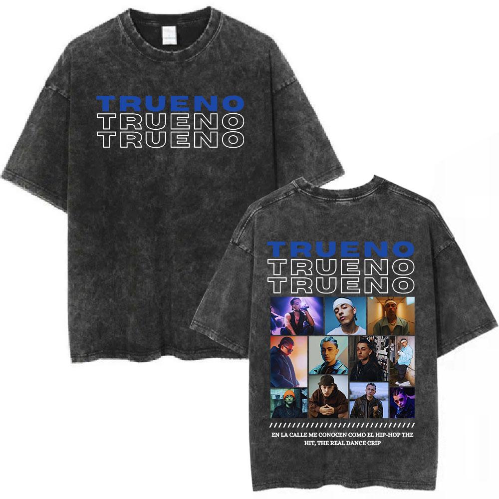 Alvaro Diaz Sayonara Album Vintage Washed T Shirts Mens Clothing Hip Hop Oversized Short Sleeve Tshirt Casual Cotton Tshirts