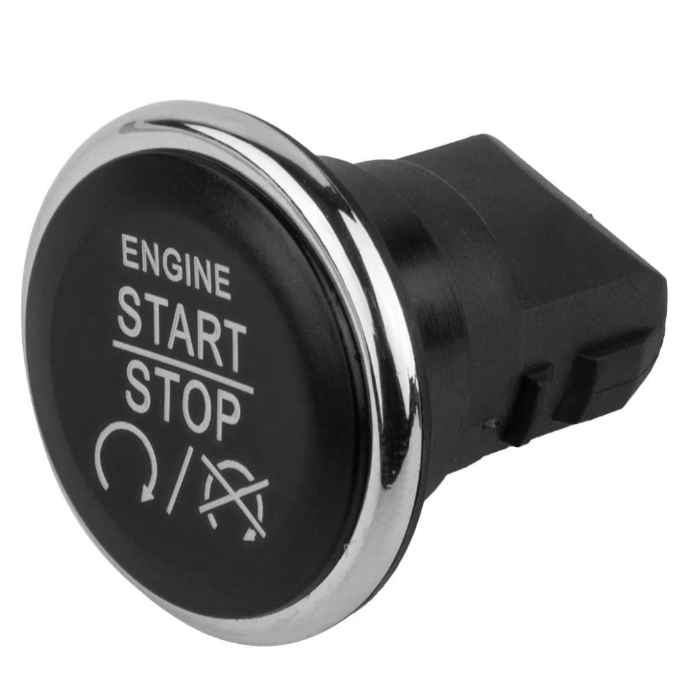 Modern Instrumentpanelsplats Tändning Start Stopp Tryckknapp För Dodge För Jeep 20082016 1FU931X9AC Enkel Användning