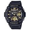 Refurbished Casio Youth Analog Digital Resin Black Dial Quartz AEQ-120W-9AV AEQ120W-9 100M Men's Watch
