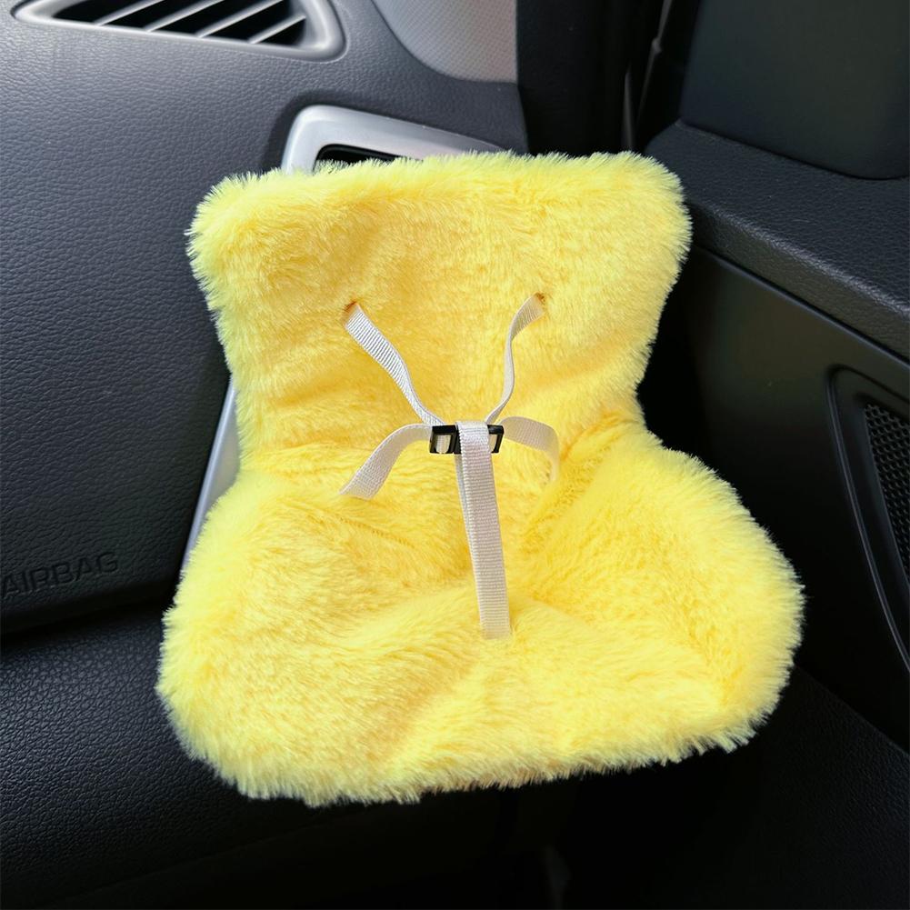 Geeignet für 17 cm süße Puppe, süßer Autosicherheitssitz, Auto-Luftauslass-Dekoration, Auto-Innendekoration, Ornament