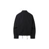 Customellow Black Collar Neck Blouson C9uam25211bkx