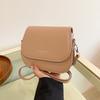 Candy Color Autumn and Winter New Versatile Shoulder Bag Fashionable Small Fresh High Value Feeling Saddle Bag Commuter Messenger Women's Bag