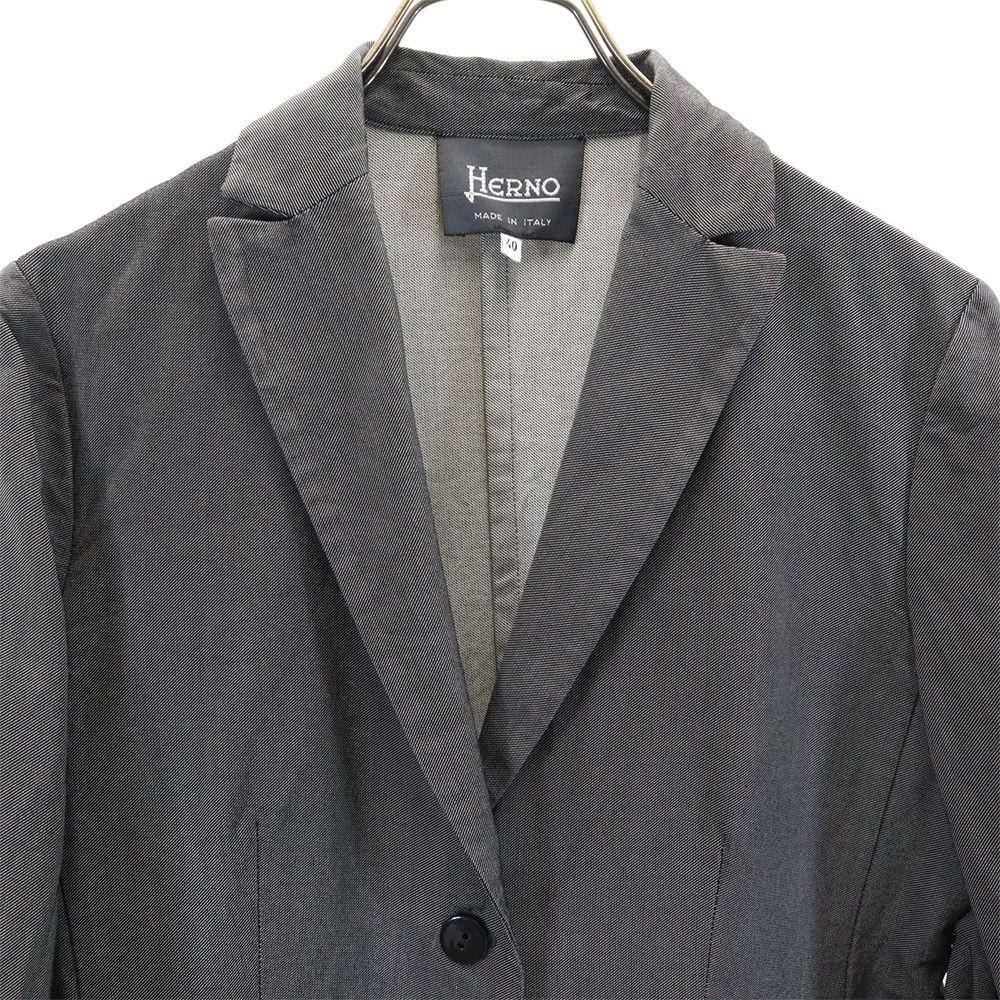 Herno made in Italy tailored jacket 40 Black series Women Used
