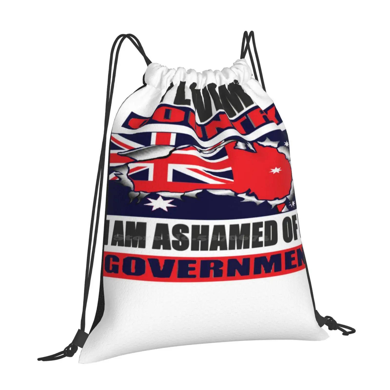 I Love My Country School Bag Big Capacity Backpack Laptop OneSize